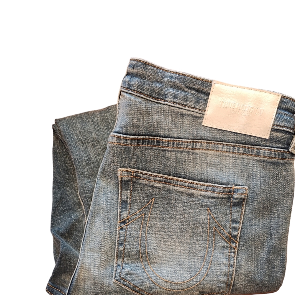 TRUE RELIGION....Halle Mid Rise Super Skinny Jeans - Size 31